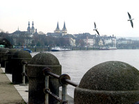 Rhein, Castels
